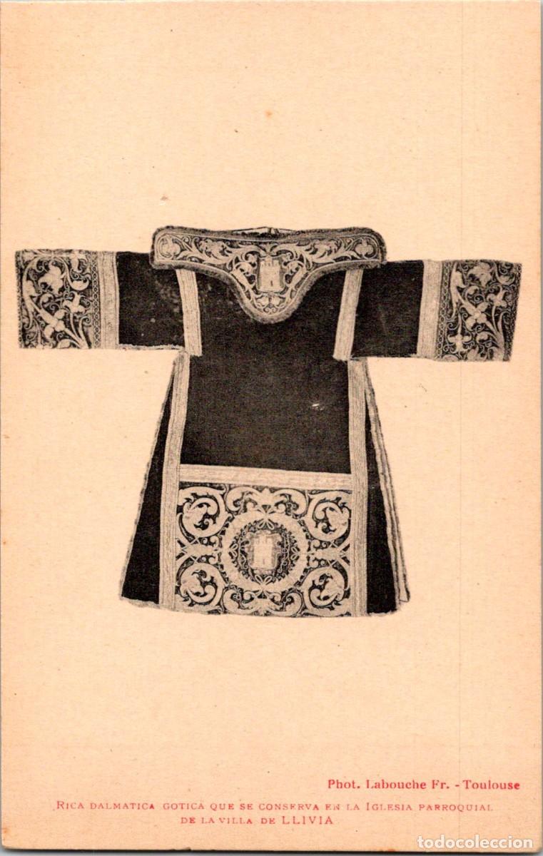 Postales: Llivia - Iglesia Parroquial - Rica Dalm&aacute;tica G&oacute;tica - Labouche - 137x88mm