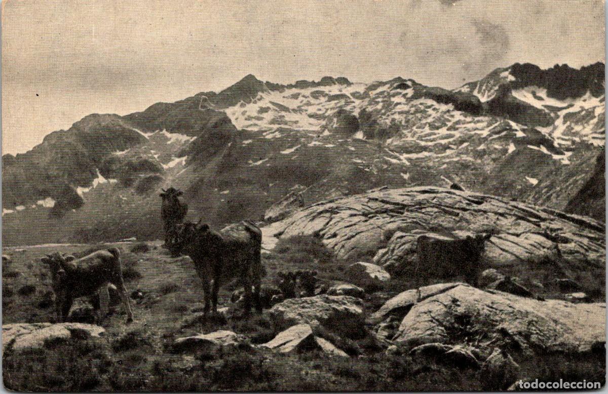 Postales: Empresa Nacional El&eacute;ctrica del Ribagorzana (ENHER) - El Comoloformo desde Travessany - 139x90mm