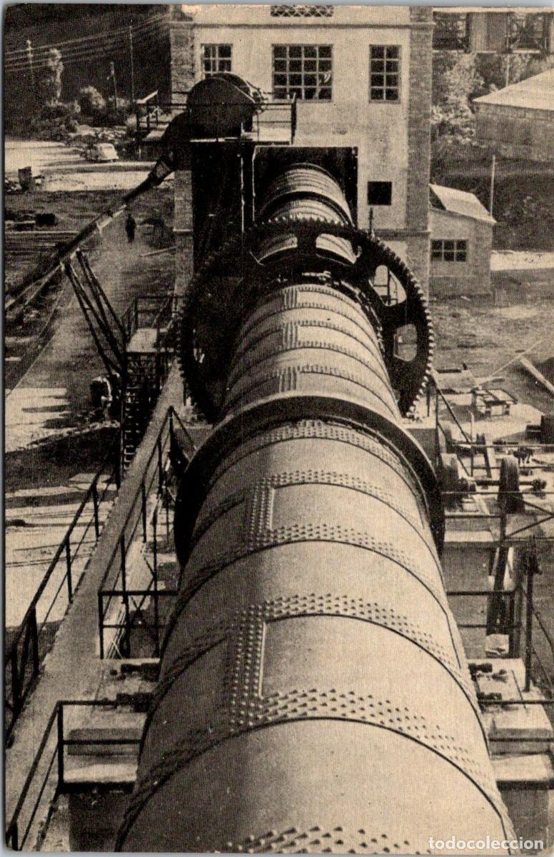 Postales: Empresa Nacional El&eacute;ctrica del Ribagorzana (ENHER) - Detalle del Horno F&aacute;brica de Cemento - 139x90mm