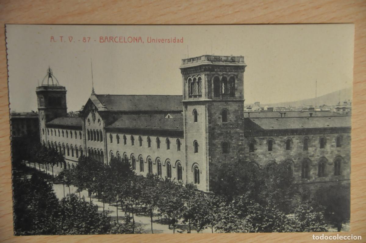 Postais: postal barcelona, universidad, atv 87