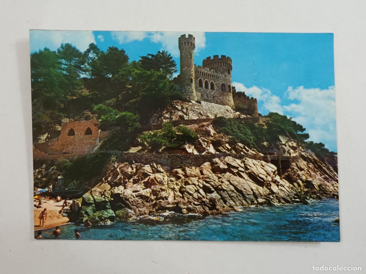 Postales: LLORET DE MAR (GERONA). CASTILLO &rdquo;SA CALETA&rdquo; (1966) - COSTA BRAVA - FRANQUEO