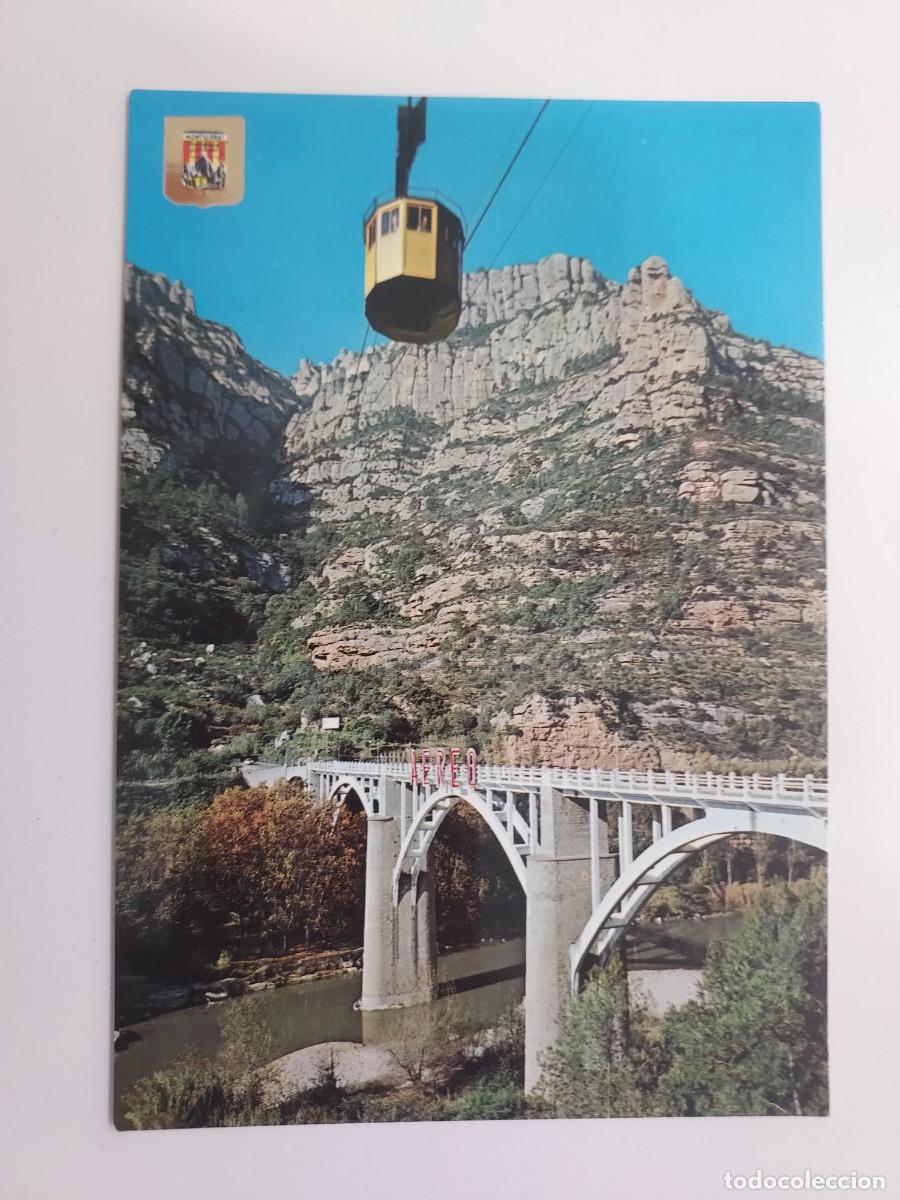 Postales: POSTAL MONTSERRAT AEREO. 1970. SIN CIRCULAR. BARCELONA