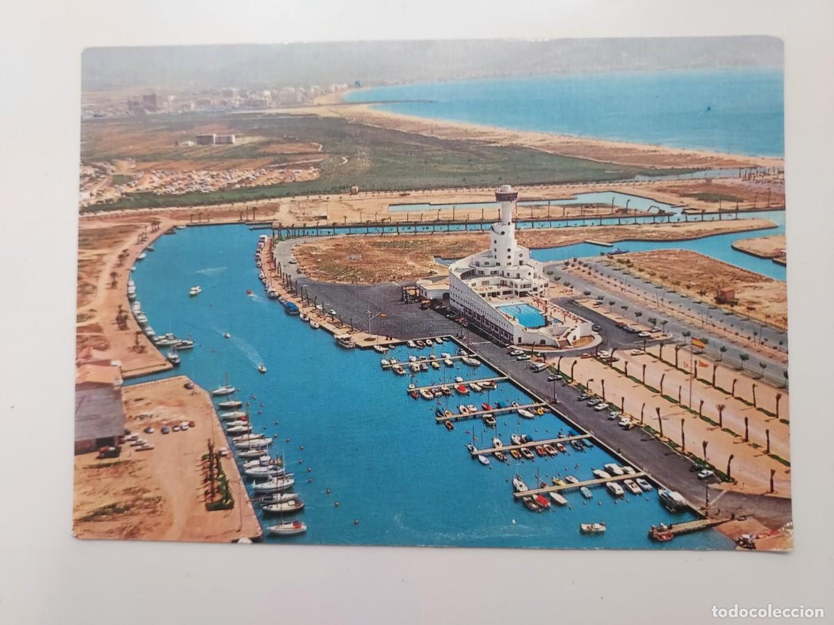 Postales: POSTAL AMPURIABRAVA CLUB NAUTICO VISTA AEREA. 1974. SIN CIRCULAR. GERONA