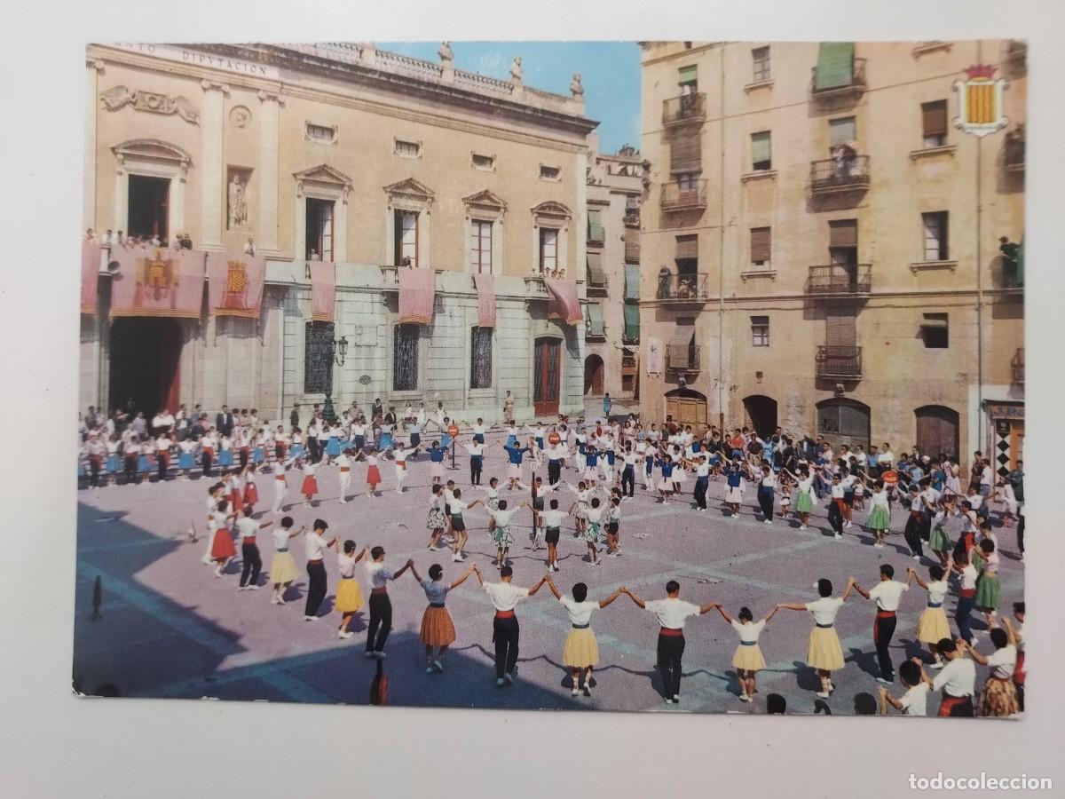 Postales: POSTAL TARRAGONA CONCURSO DE SARDANAS. 1962. CIRCULADA