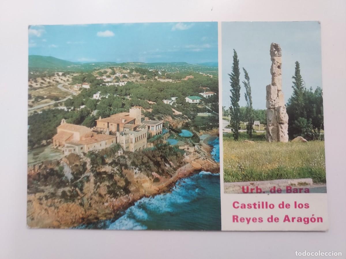 Postales: POSTAL RODA DE BARA RESIDENCIA BANCO ESPA&Ntilde;A CASTILLO REYES ARAGON. 1962. CIRCULADA. TARRAGONA