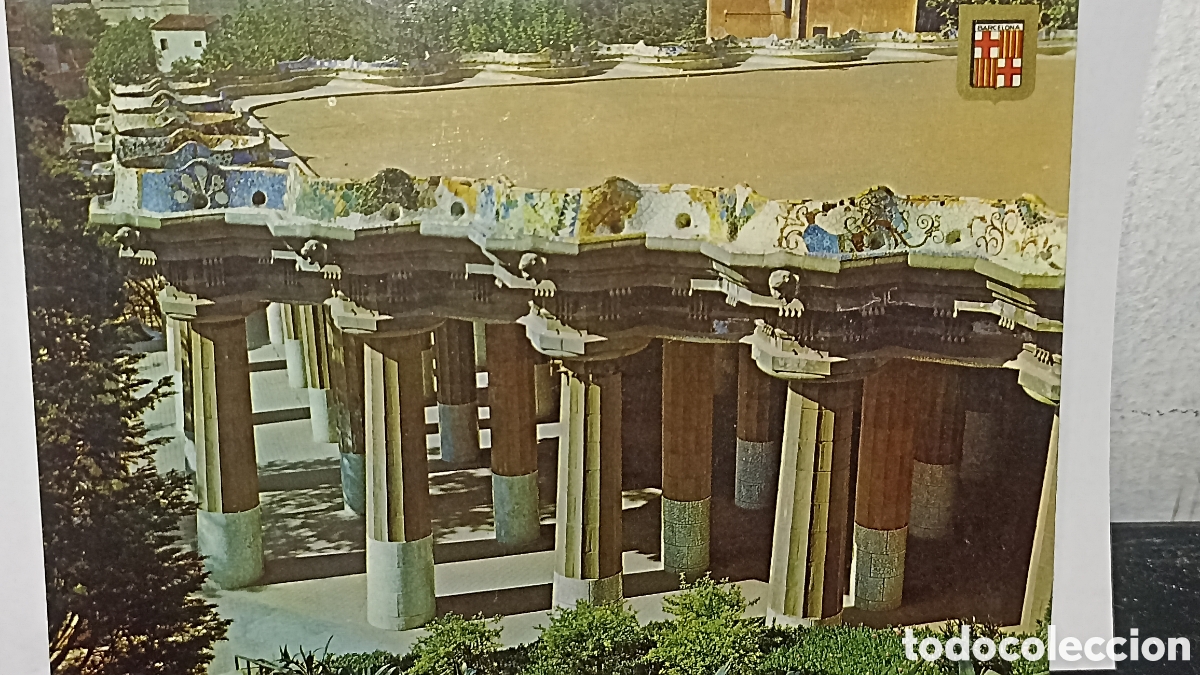 Postales: MINT!! Parque G&uuml;ell Barcelona Antonio Gaud&iacute;