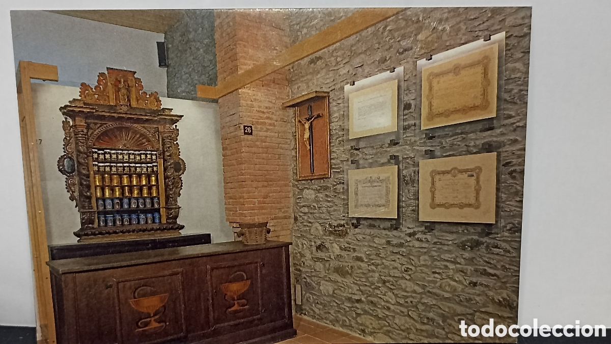 Postales: MINT Llivia Girona museo de farmacia siglo XV