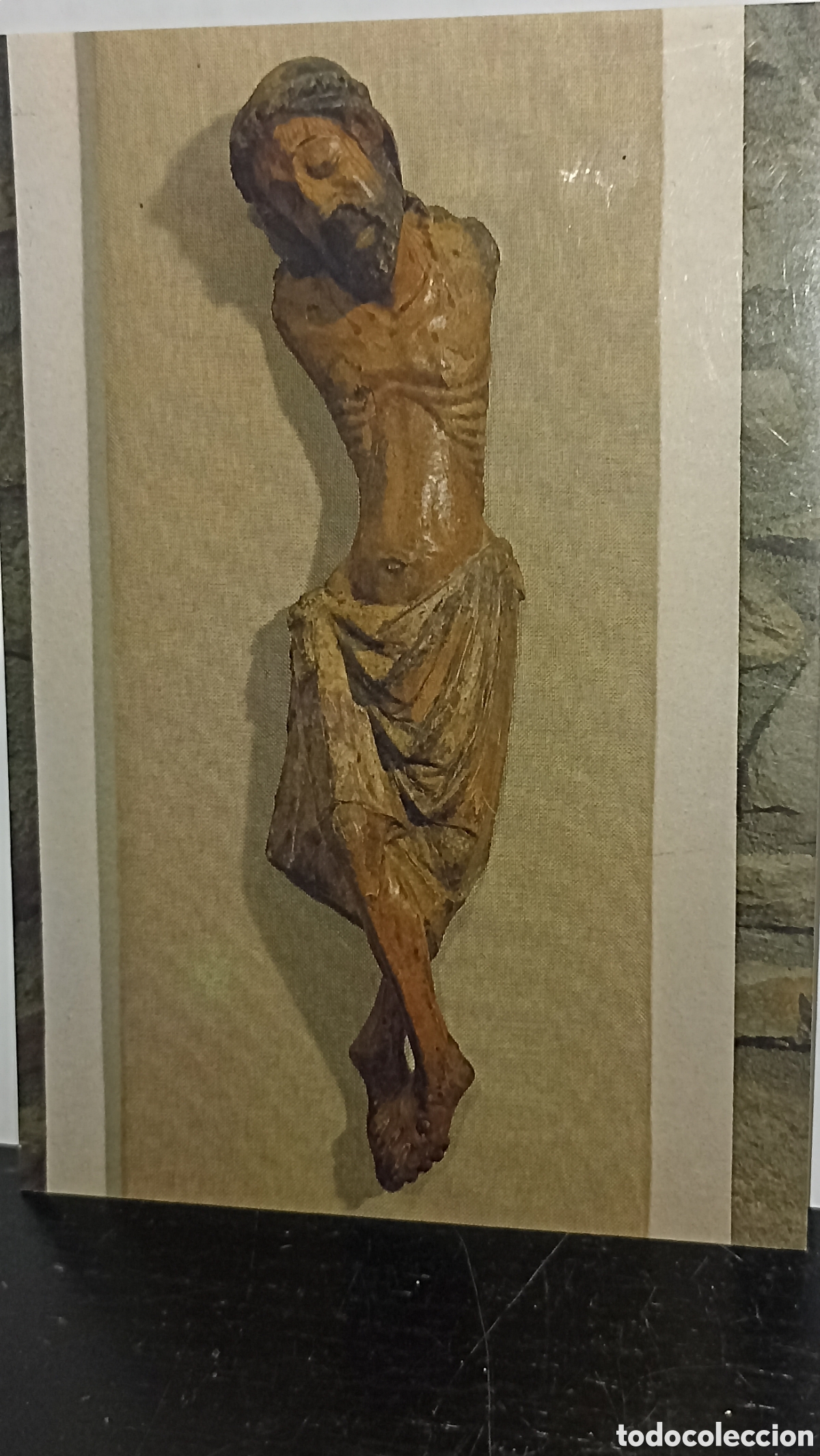 Postales: Llivia Girona museo municipal crist goji siglo 13