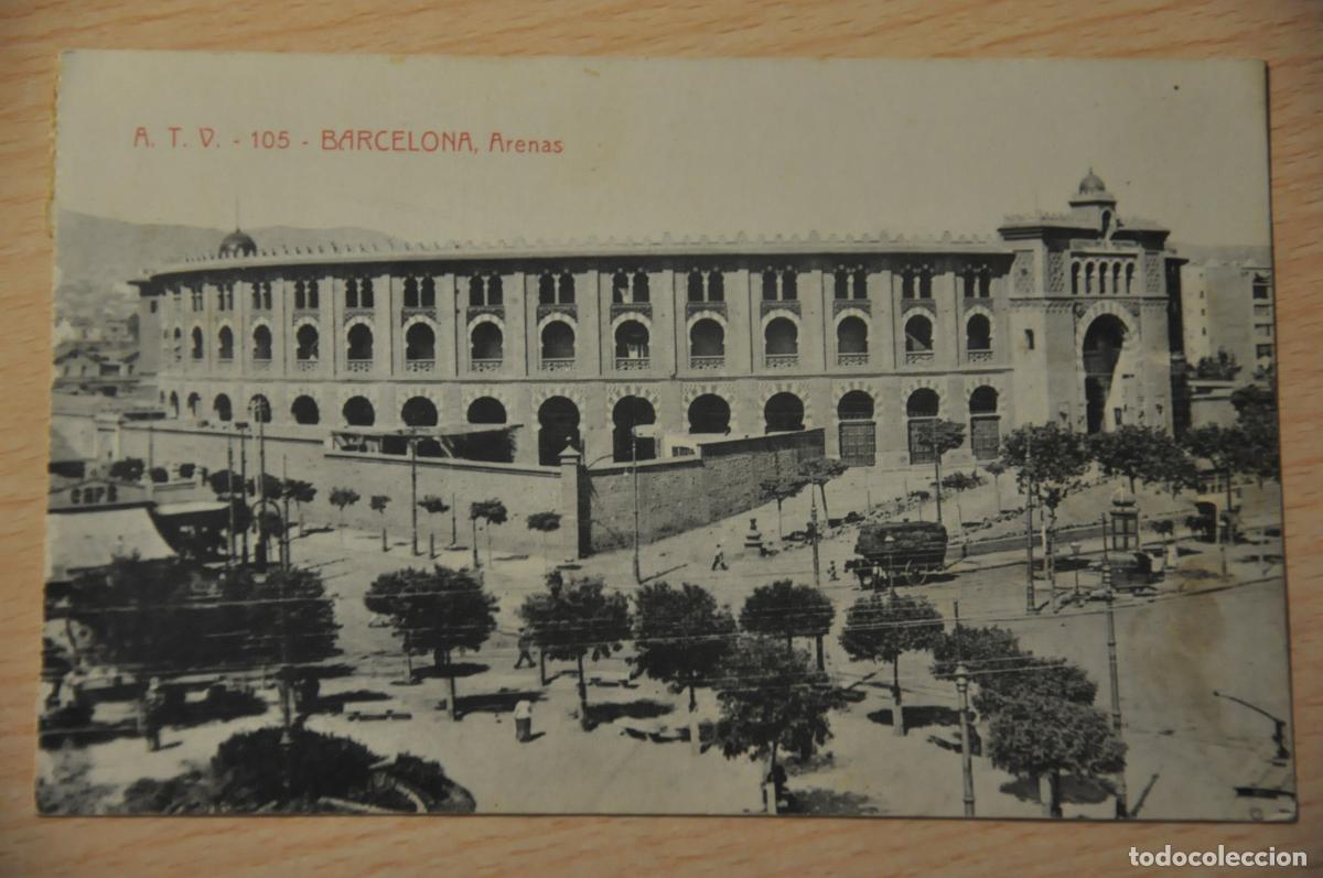 Postales: postal barcelona, arenas, atv 105