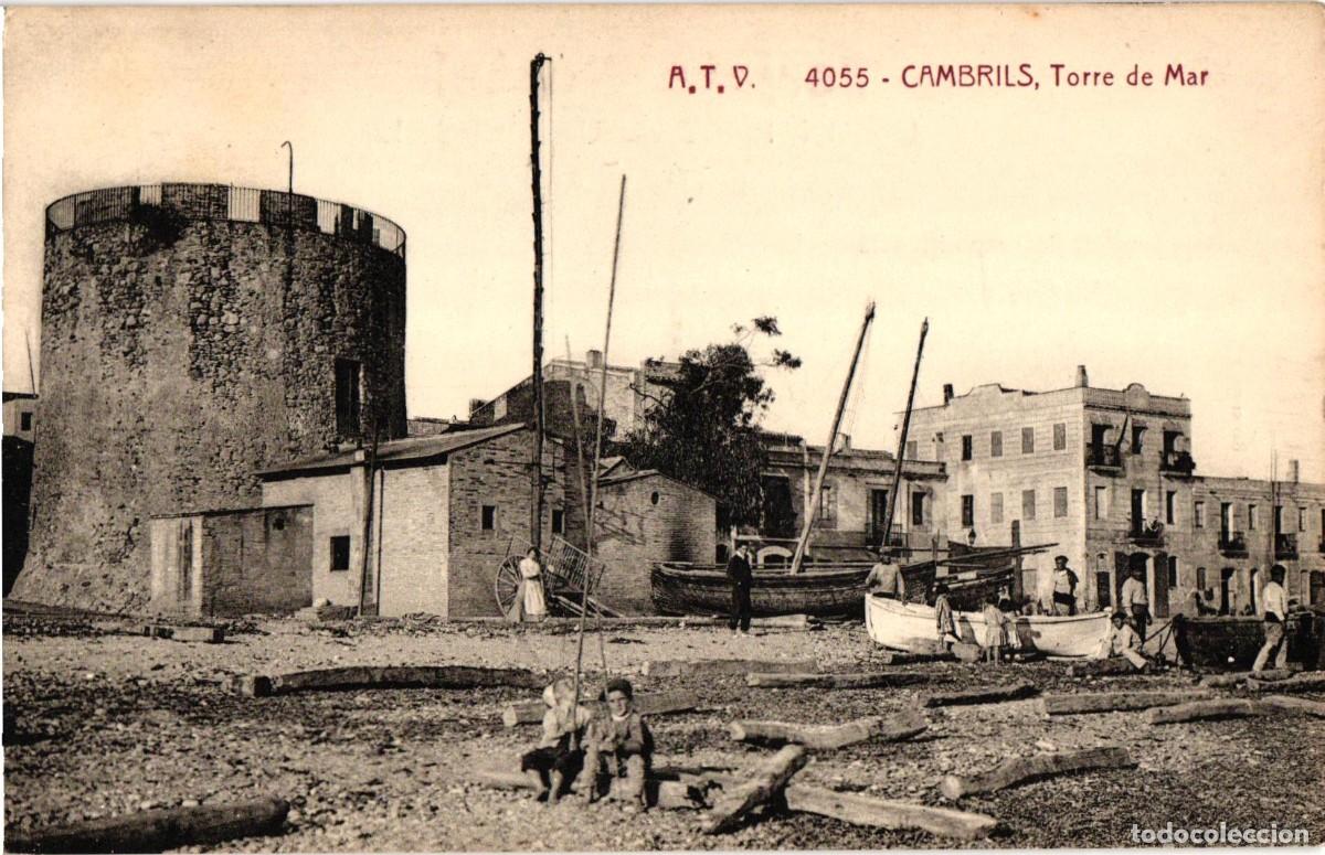 Postales: Cambrils - Torre de Mar - A.T.V. Edici&oacute;n Angel Toldra Viazo - Barcelona