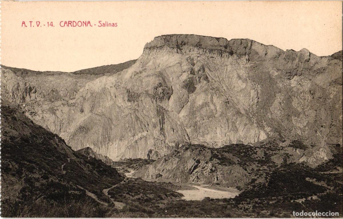 Postales: Cardona Barcelona - Salinas - A.T.V. Edici&oacute;n Angel Toldra Viazo - Barcelona