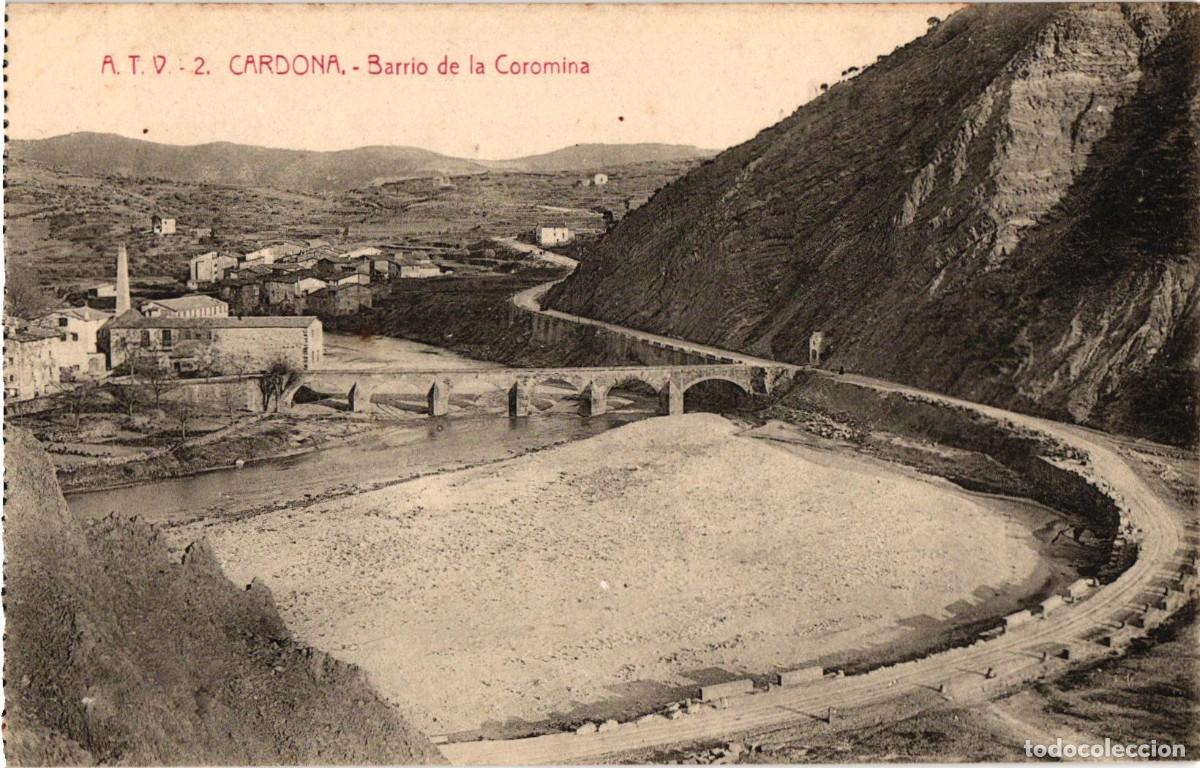 Postales: Cardona Barrio de Coromina - A.T.V. Edici&oacute;n Angel Toldra Viazo - Barcelona