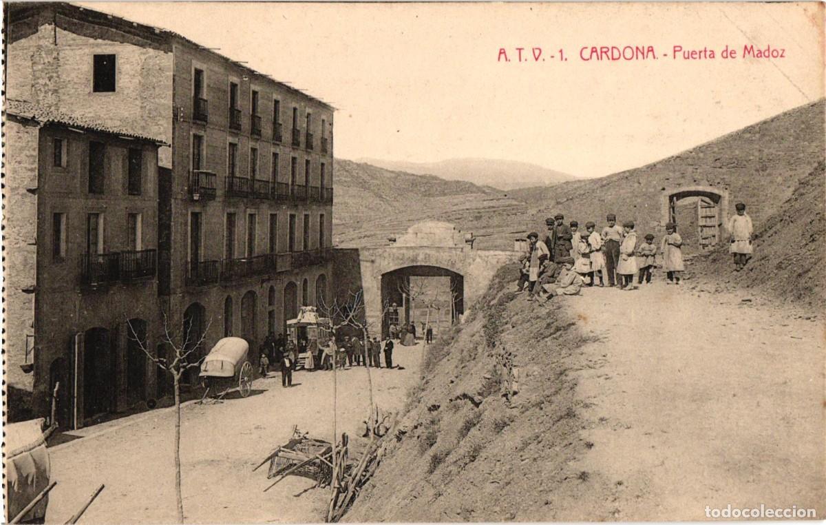 Postales: Cardona Puerta de Madoz - A.T.V. Edici&oacute;n Angel Toldra Viazo - Barcelona