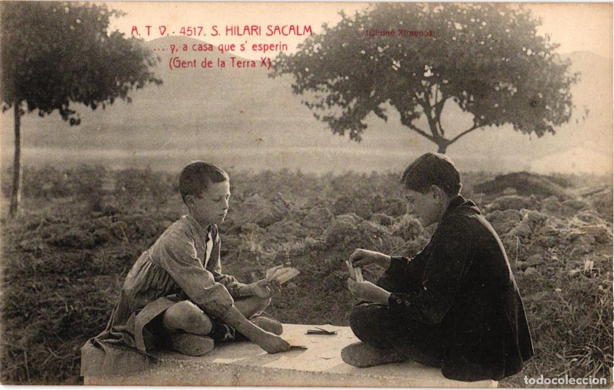 Postales: Sant Hilari Sacalm Girona - ..y, a casa que s&acute;esperin - A.T.V. Edici&oacute;n Angel Toldra Viazo