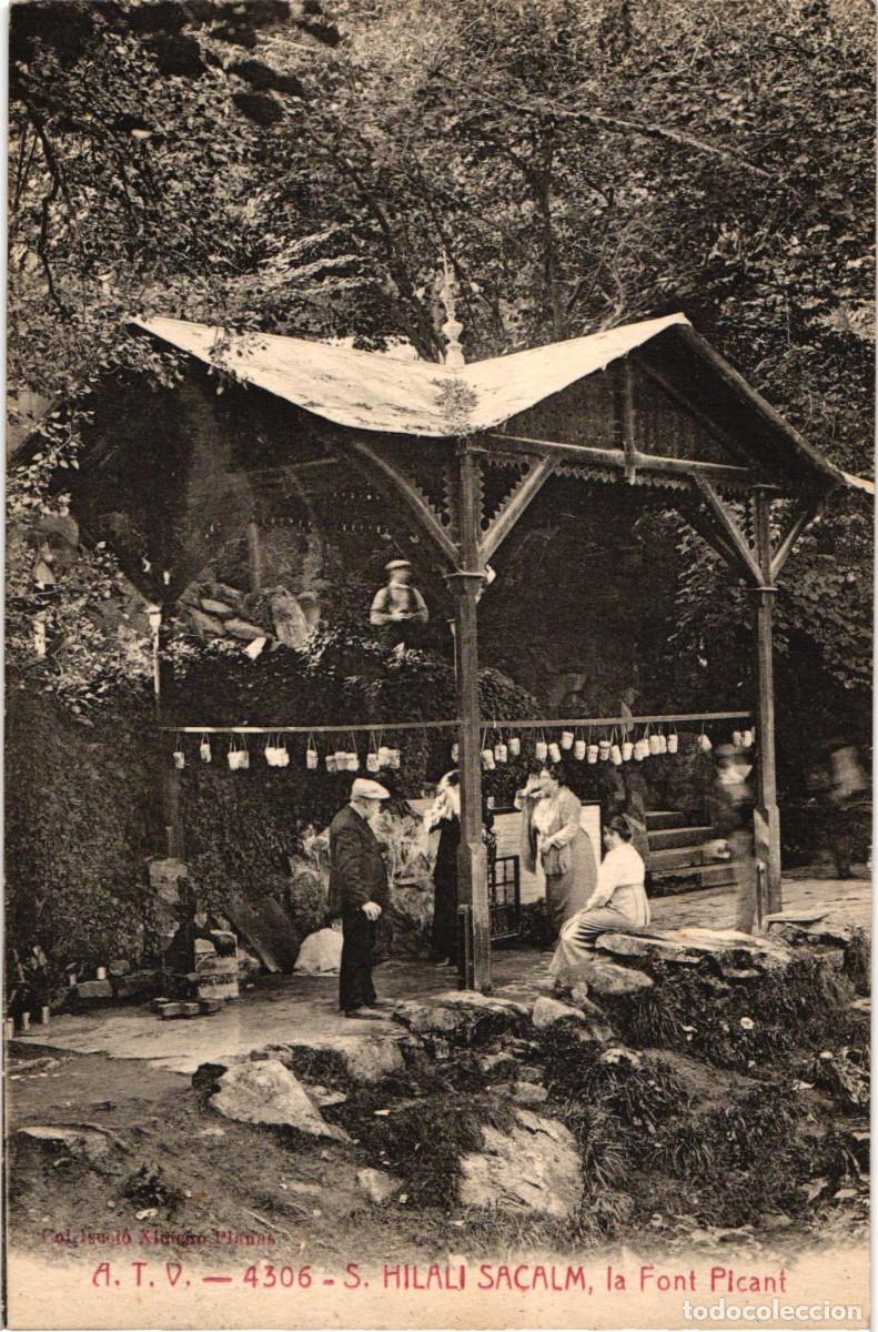 Postales: Sant Hilari Sacalm Girona - La Font Picant - A.T.V. Edici&oacute;n Angel Toldra Viazo