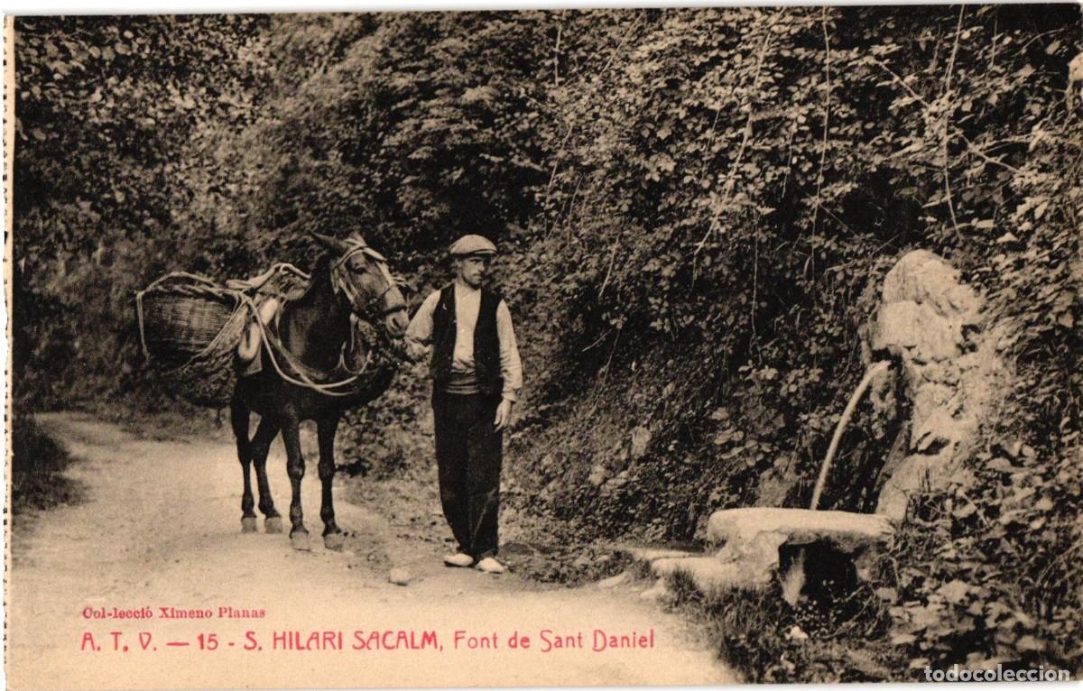 Postales: Sant Hilari Sacalm Girona - Font de Sant Daniel - A.T.V. Edici&oacute;n Angel Toldra Viazo