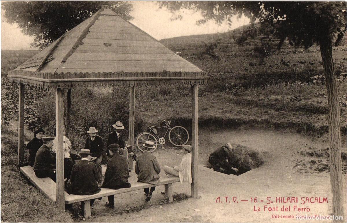 Postales: Sant Hilari Sacalm Girona - La Font de Ferro - A.T.V. Edici&oacute;n Angel Toldra Viazo