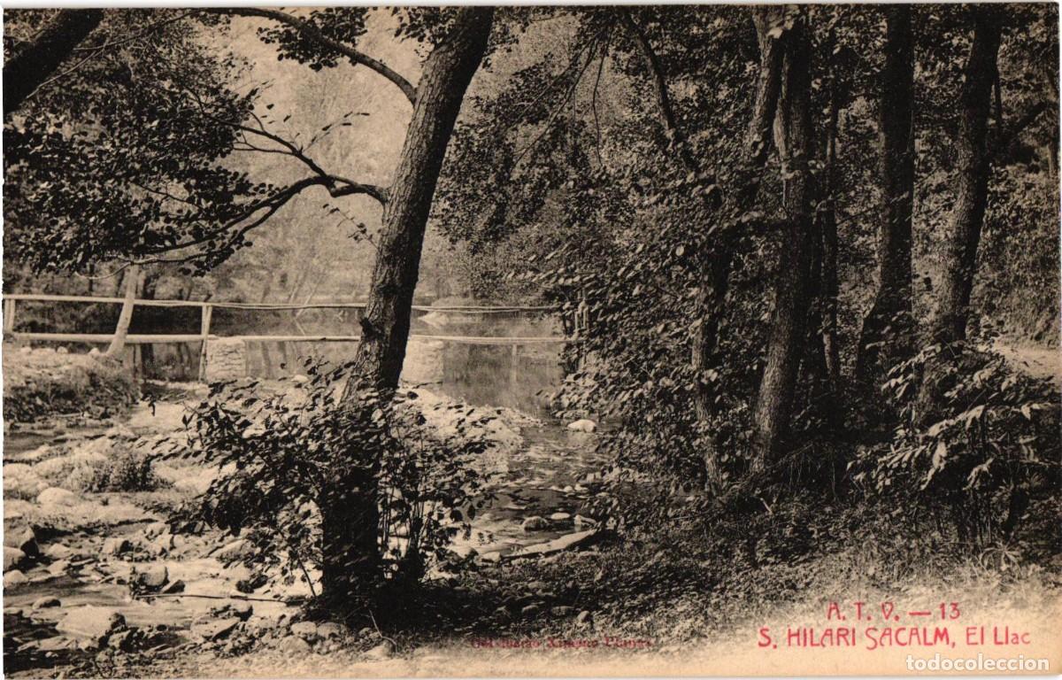 Postales: Sant Hilari Sacalm Girona - El Llac - A.T.V. Edici&oacute;n Angel Toldra Viazo