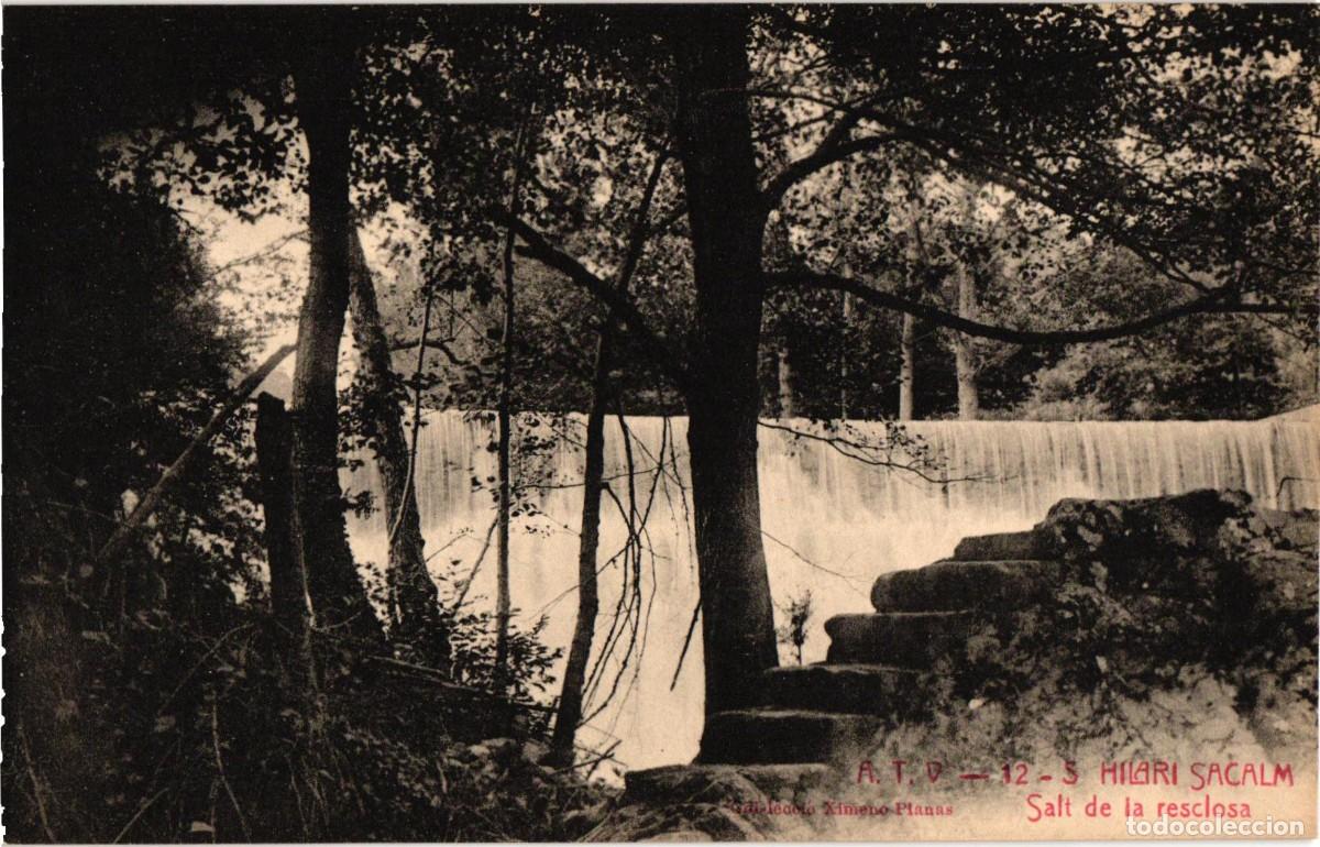 Postales: Sant Hilari Sacalm Girona - Salt de la resclosa - A.T.V. Edici&oacute;n Angel Toldra Viazo