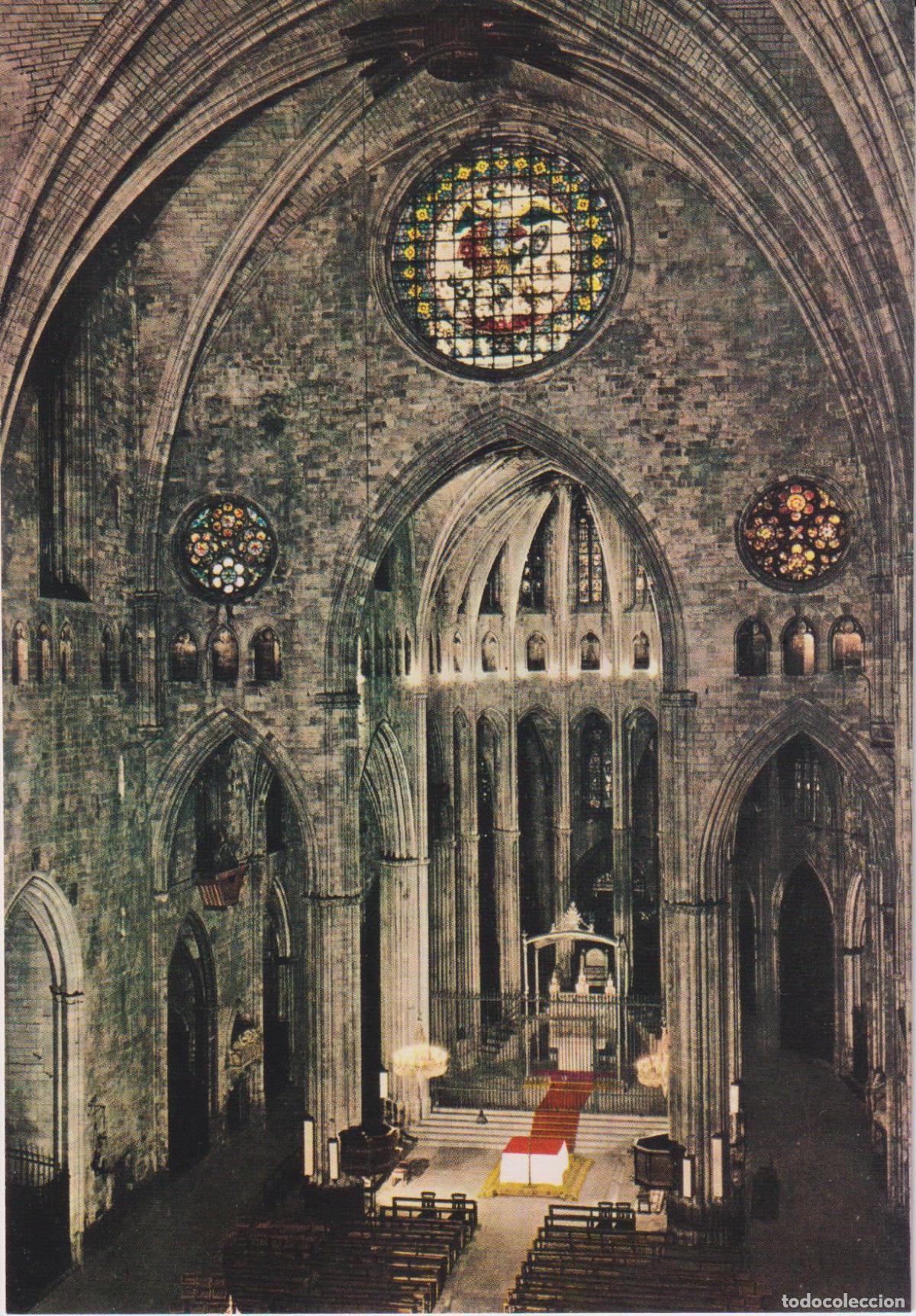 Postales: GIRONA, CATEDRAL, INTERIOR - CUSC&Oacute; EXCLUSIVAS CABILDO - S/C