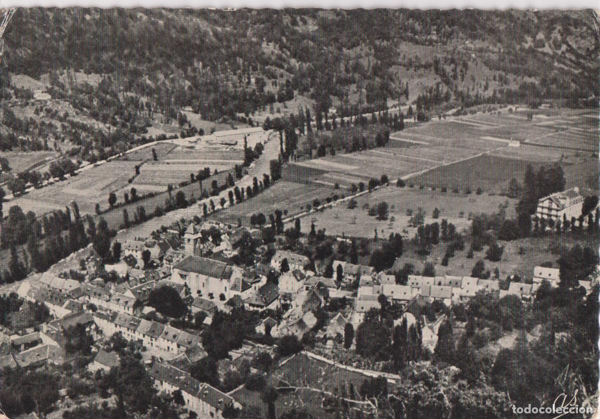 Postales: VALL D'ARAN (LLEIDA) LES, BARRIO DE LA IGLESIA - IMP.ELZEVIRIANA Y LIBRERIA CAMI N&ordm;147 - CIRCULADA 1