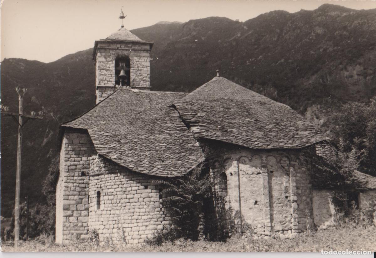Postales: VALL DE BO&Iacute; (LLEIDA) ESGLESIA DE SANT FELIU DE BARRUERA, ESTILO ROM&Aacute;NICO &ndash; FOTO ARXIU ROTGER SINTES