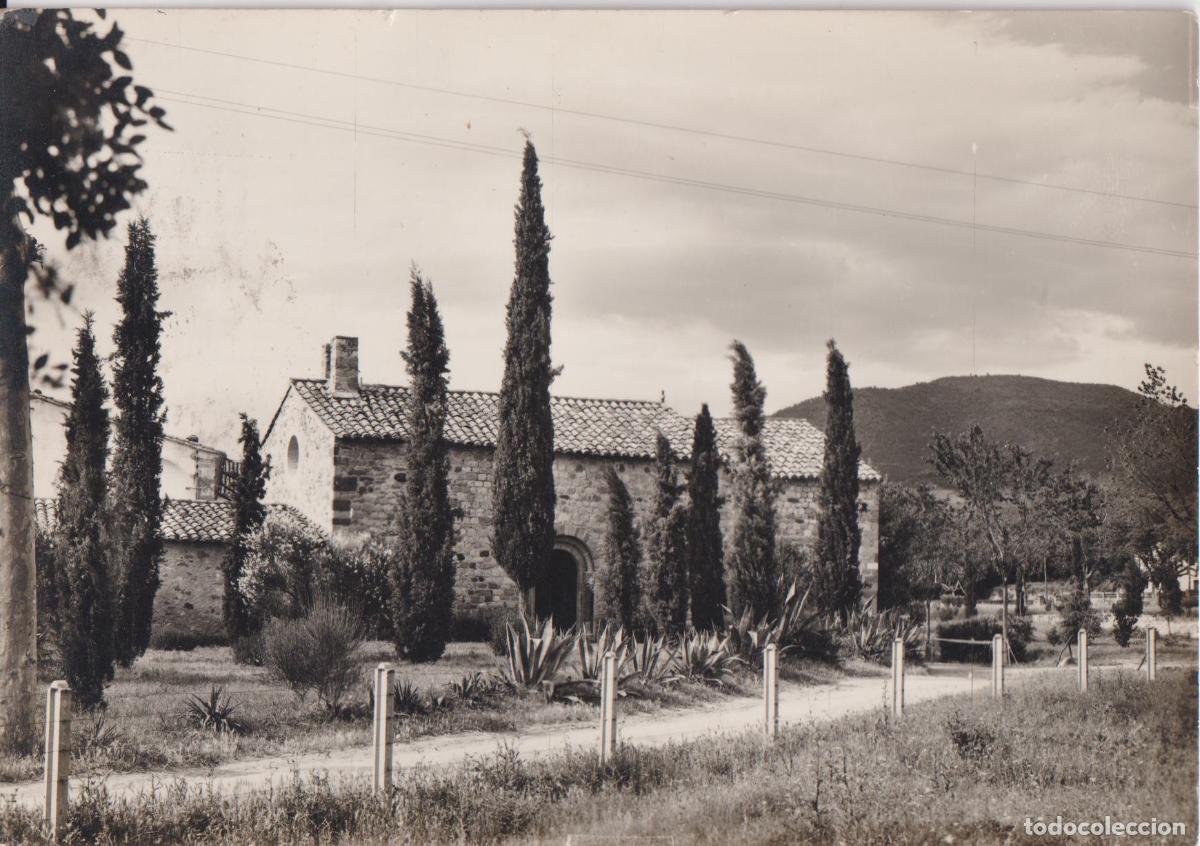 Postales: LA GARRIGA (BARCELONA) CAPELLA DE SANTA MARIA DEL CAM&Iacute; &ndash; EXCLUSIVAS BISET N&ordm;33 &ndash; CIRCULADA 1961