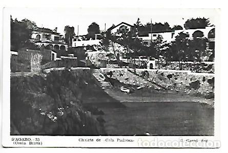 Postales: CHALETS DE &rdquo; CALA PADROSA &rdquo;.- COSTA BRAVA, S&acute;AGARO