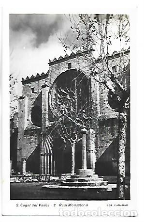 Postales: REAL MONASTERIO.- SANT CUGAT DEL VALLES / BARCELONA