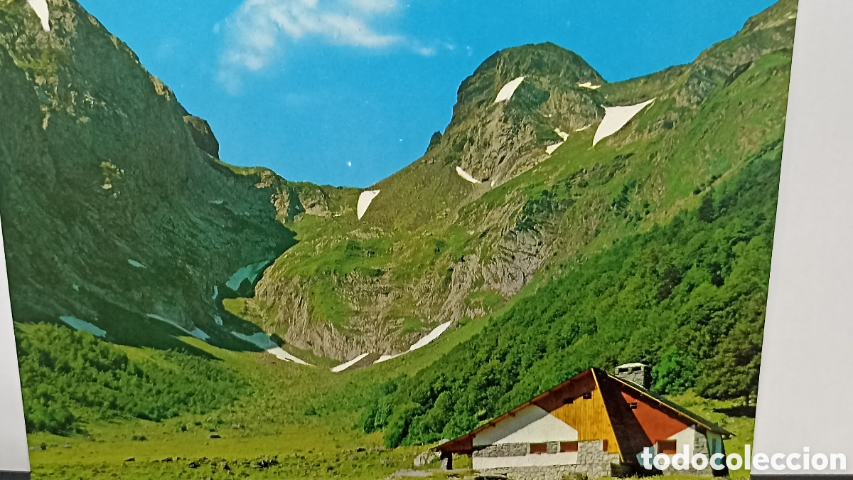 Postales: MINT!! Valle de Ar&aacute;n Pirineo catal&aacute;n llano de artiga de Lyn y refugio