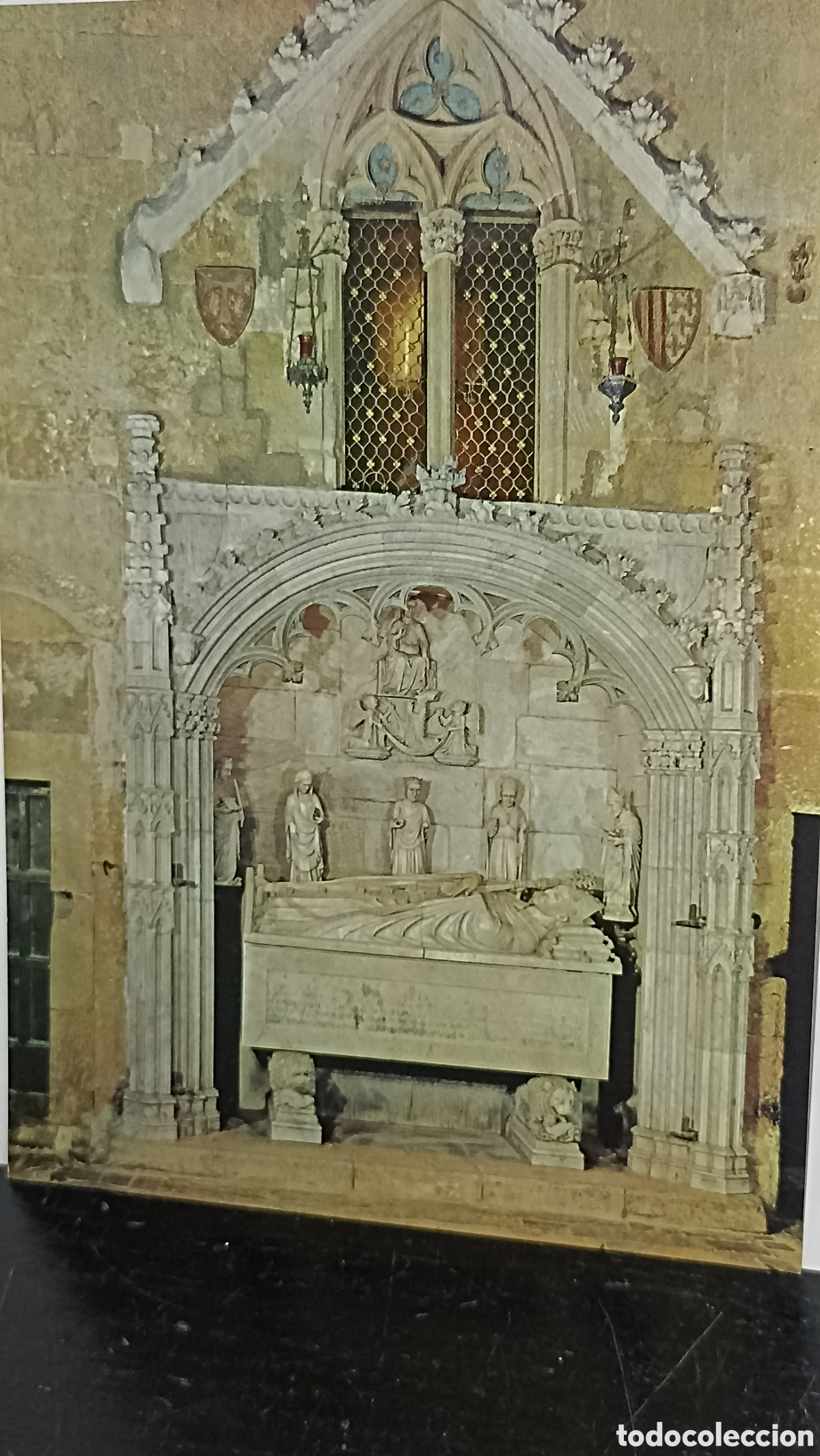 Postkarten: MINT!!Costa dorada Tarragona catedral sepulcro de arzobispo Juan de Arag&oacute;n