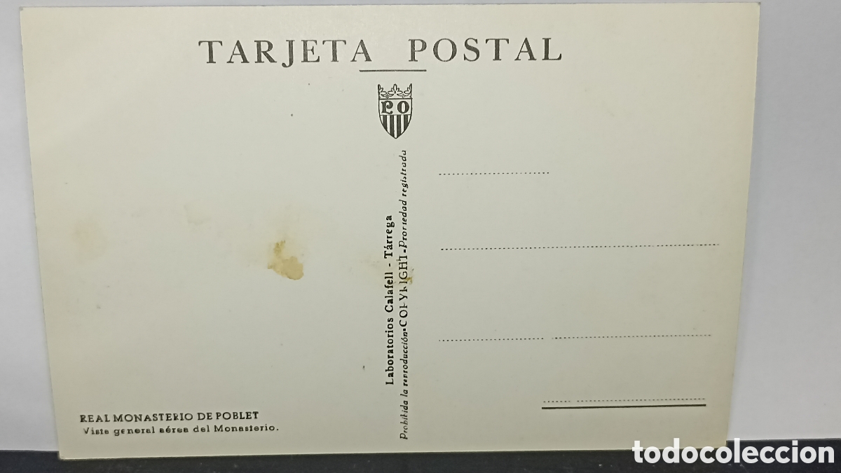 Postales: Real monasterio de Poblet est&aacute; a&eacute;rea - Foto 2