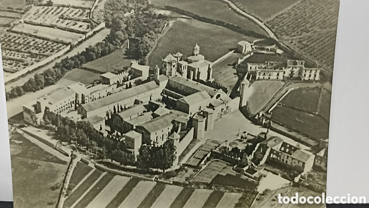 Postkarten: Real monasterio de Poblet est&aacute; a&eacute;rea
