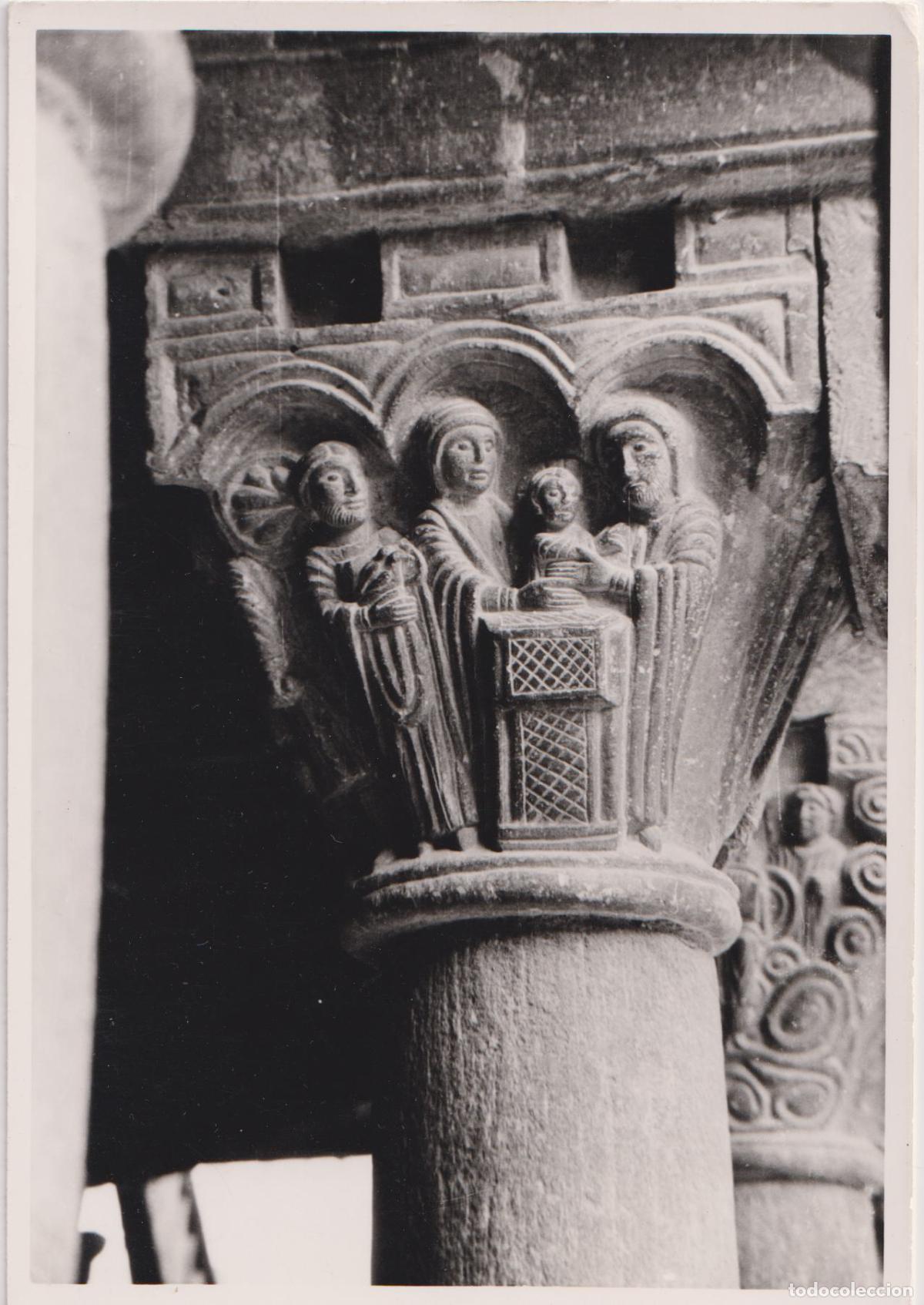 Postales: ESTANY (BARCELONA) MONESTIR SANTA MARIA, CLAUSTRES SEGLE XII. PRESENTACI&Oacute; &ndash; FOT&Ograve;GRAF RENOM - ESCR
