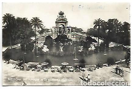 Postales: CASCADA.- PARQUE DE LA CIUDADELA - BARCELONA