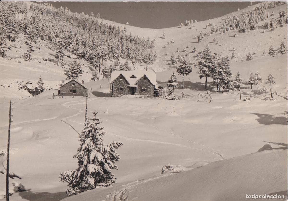 Postales: BERGA (BARCELONA) XALET RASOS DE PAGUERA (ALT, 1750M.) - FOTO DESEURAS - ESCRITA 1962