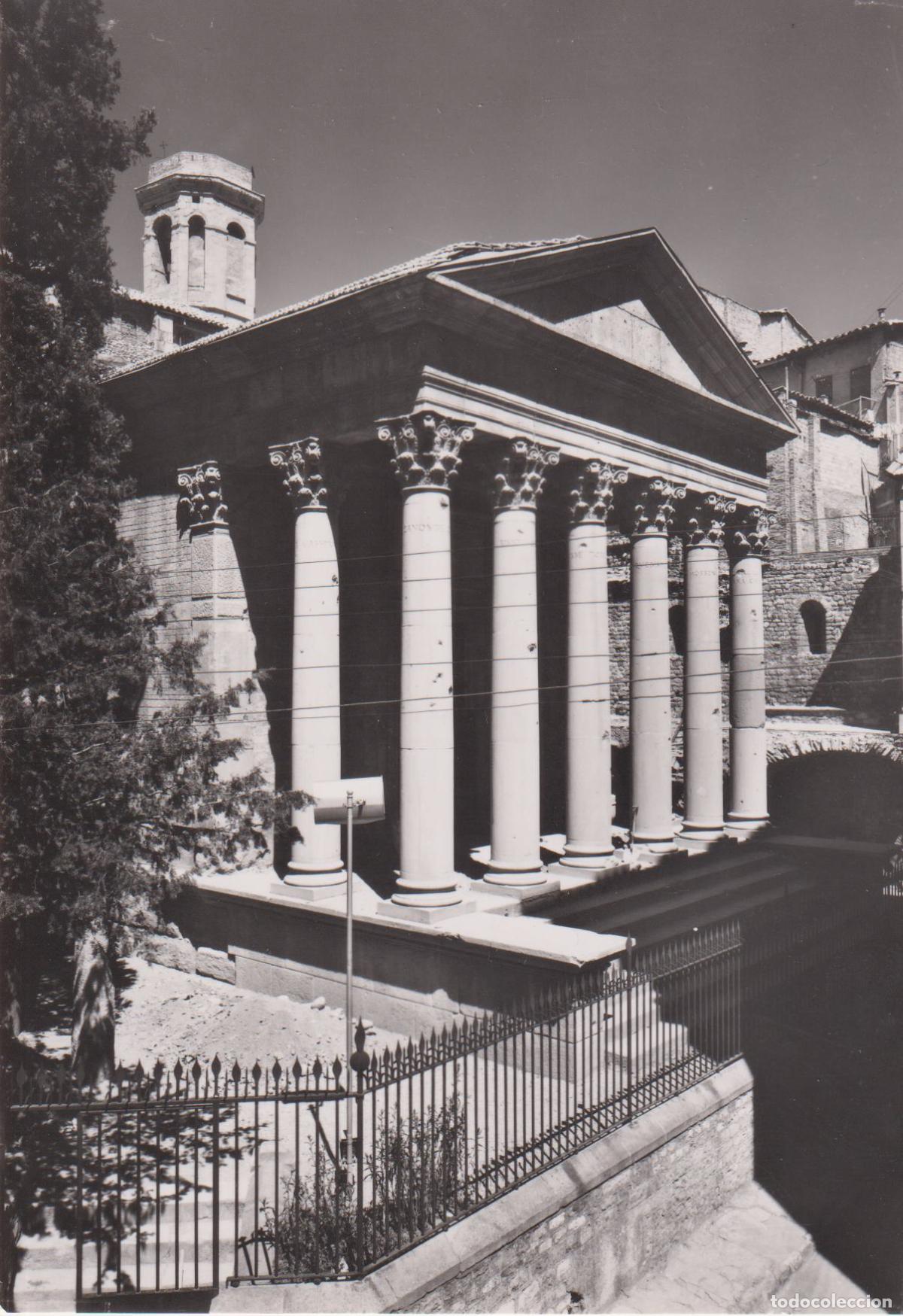 Postales: VIC (BARCELONA) TEMPLO ROMANO - SOBERANAS N&ordm;12 - S/C