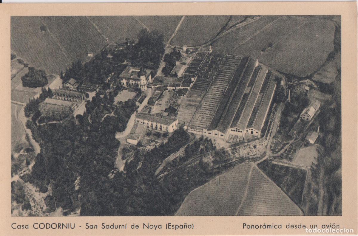 Postales: SANT SADURN&Iacute; D'ANOIA (BARCELONA) CASA CODORNIU, PANOR&Aacute;MICA A&Eacute;REA &ndash; S/C