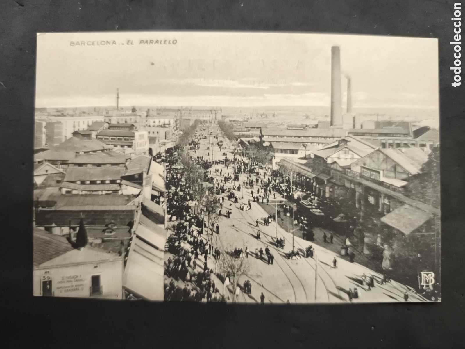 Postales: Antigua postal Barcelona Paralelo