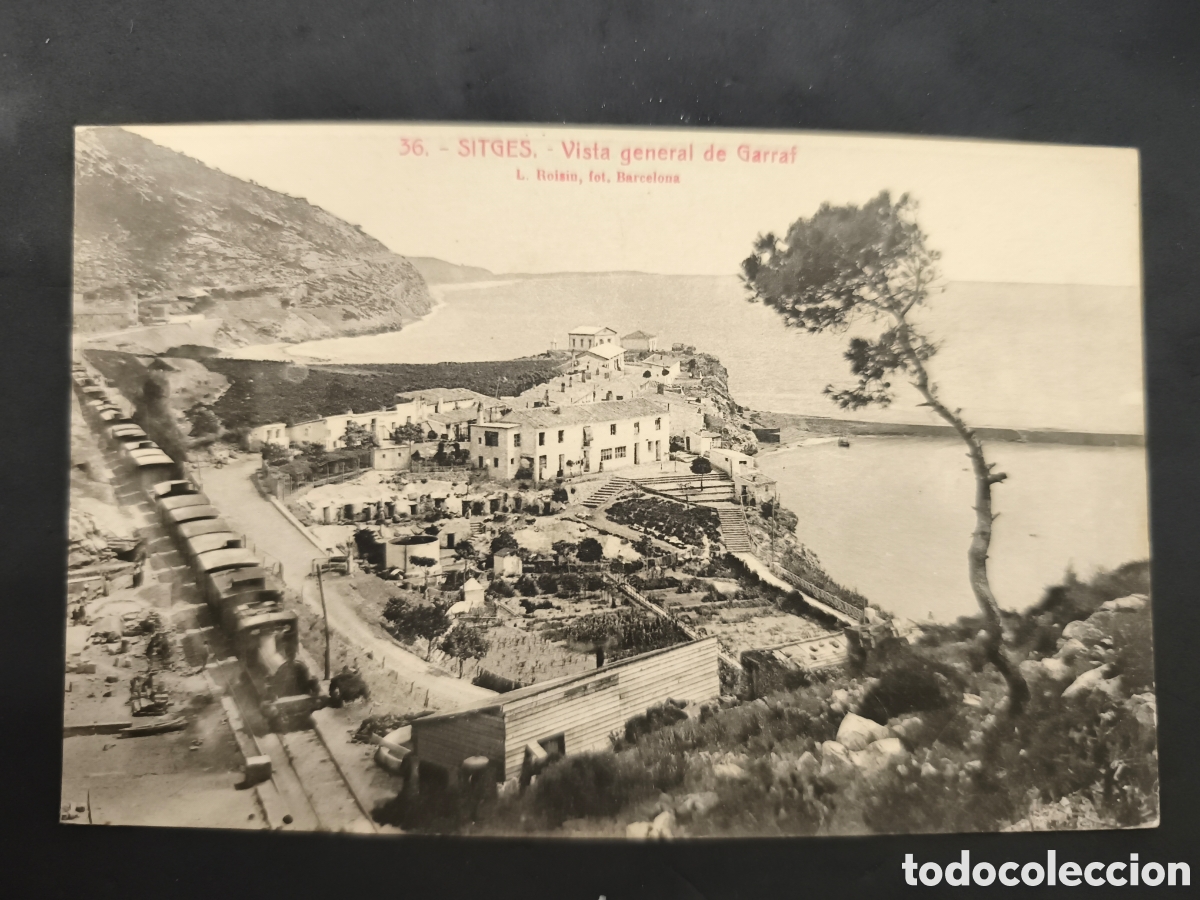 Postales: Sitges vistas general garraf