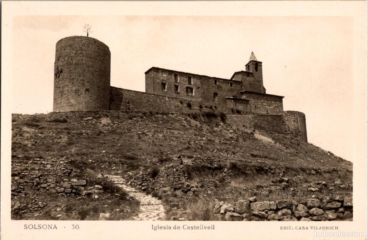 Postales: Solsona - Iglesia de Castellvell - Viladrich 36 - 141x93mm
