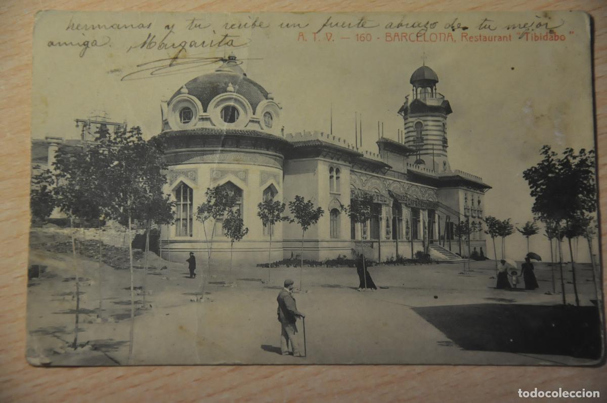 Postales: postal barcelona, restaurant tibidabo, atv 160