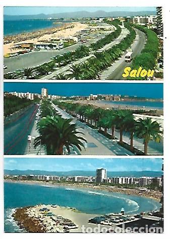 Postales: PLAYA - BEACH.- SALOU / TARRAGONA