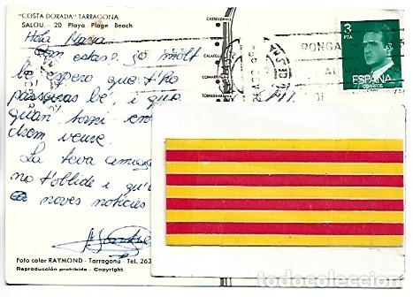Postales: PLAYA - BEACH.- SALOU / TARRAGONA - Foto 2