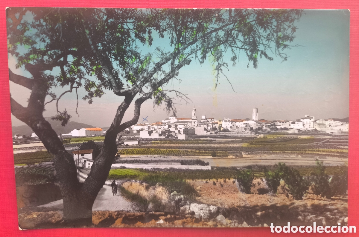Postales: VILABELLA POSTAL FOTOGR&Aacute;FICA COLOREADA ALT CAMP TARRAGONA C. 1965