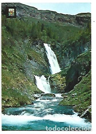 Postales: RIU BARRADOS, CASCADA.- VALL D&acute;ARAN / LLEIDA