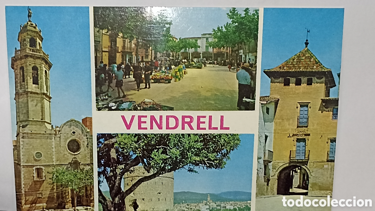 Postales: Costa dorada Tarragona Vendrell