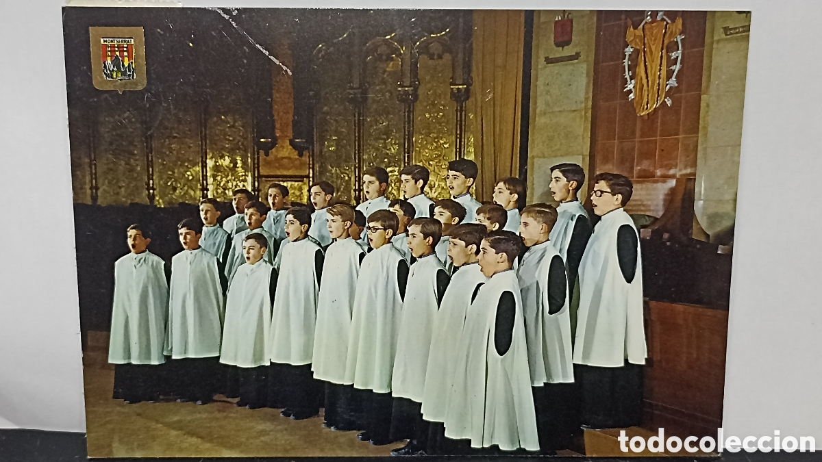 Postales: Montserrat el coro de escolania