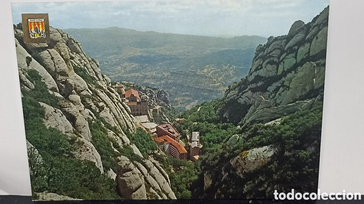 Postales: Montserrat la vista desde el camino de las ermitas