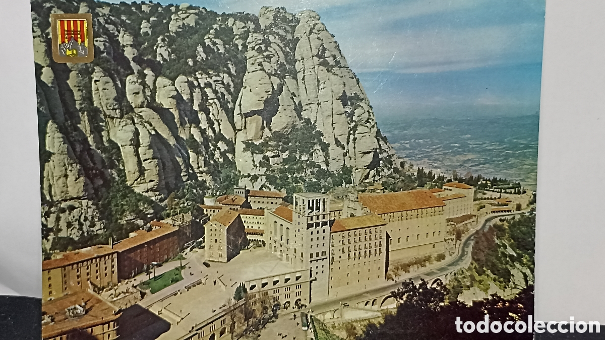 Postales: MINT!! Montserrat vista general del monasterio